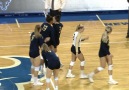 NCAA Volleyball - OH MY GOODNESS! This point between...