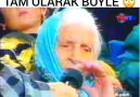 Nenem de benim gibi hayattan bikmis