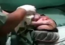 New-Born Baby Does Not Want To Leave Her Mother. Something Wonder