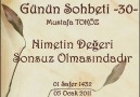 Nimetin Değeri Sonsuz Olmasındadır.