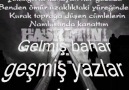 Niran Ünsal ======  Gelmiş bahar geçmiş yazlar neyleyim......