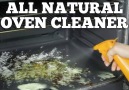 No-scrub oven cleaning trick