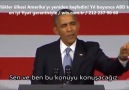 Obama'nın protestocuya yanıtı