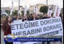 ÖĞRENCİLERİN “ETEĞİME DOKUNMA” EYLEMİ