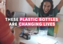 Old plastic bottles are being used as lightbulbs for homes without electricity.