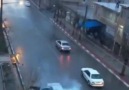 OMG!!! Lightning Strikes Moving Car