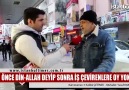 ÖNCE DİN ALLAH DEYİP SONRA İŞ ÇEVİRENLERE OY YOK !