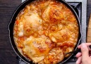 One-Pan Garlic Tomato Chicken is so simple and delicious