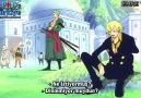 One Piece Komik Sahneler - Sanji Zoro Atışması