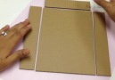 Organizer cardboard recycling craftsBy Arte y salud en casa