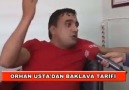 Orhan usludan baklava tarifi gülmek garanti..