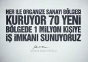 OSB'lerle 1 Milyon Kişiye İş İmkanı