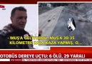 Otobüs dereye uçtu 6 ölü 29 yaralı