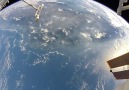 Over the Earth during a Spacewalk...