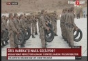 Özel Harekatçıların eğitimi merkezinde görüntülendi