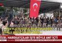 Özel harekatçılar işte böyle ant içti