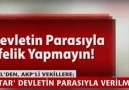 ÖZGÜR ÖZEL İFTAR DEVLETİN PARASIYLA VERİLMEZ