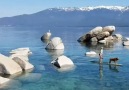 Paddling in Lake Tahoe looks like Heaven