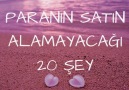 Paranın Satın Alamayacağı 20 Şey