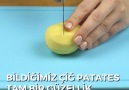 Patatesle güzelleşelim mi Evdeki güzellik iksiri meğer patatesmiş