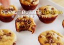 Peanut Butter Banana Mini Muffins (GF)