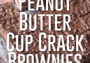 Peanut Butter Cup Crack Brownies