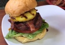 Perfect Hawaiian Burger Made By youtube.comSmokyRibs
