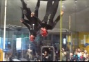 Perfectly Synchronised Skydiving Routine