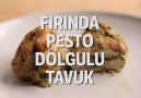 Pesto Dolgulu Tavuk