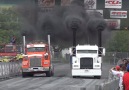 Peterbilt and Kenworth Enthusiasts - trucks drag racing