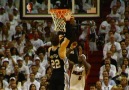 Phantom: LeBron James' BIG block on Tiago Splitter from 2 angles!