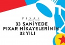 Pixarla ilham dolu 33 yıl!