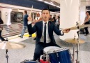 Playing Drums in the Subway