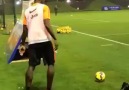 Pogba Amazing Curve Goal at Training