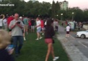 Pokemon GO Players Swarm Park