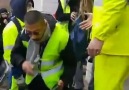 Police violence towards Yellow Vest protests in France.