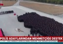 Polis adaylarından Mehmetçiğe destek