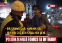 POLİSİN ALKOLLÜ SÜRÜCÜ İLE İMTİHANI!