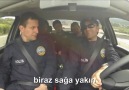 Polislere arabayla ters dnmeyi retirken zevkten drt ke olan hoca