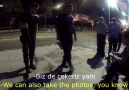 Polisten gazeteciye şok soru