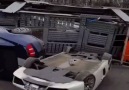 Porsche Audi Ferrari Lamborghini taşıyan tırın devrilmesi.... UUUU
