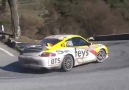 Porsche does clean drift