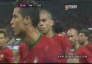 Portugal 1-1 Netherlands  Goal; Cristiano Ronaldo