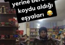 Poşet almadı onun yerine beresine koydu aldığı eşyaları