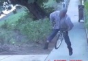 Potansiyel bisiklet hırsızlarına muhteşem ders.