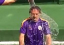 Prandelli hocam ALS hastalığı için başından aşağıya buzluSu döktü