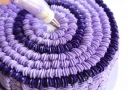 Purple Shell Cake