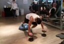 Push up ve paralel dip süper set sistem )