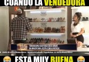 Que tal vendedora ...