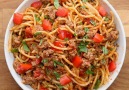 Quick & Easy One-Pot Taco SpaghettiFULL RECIPE